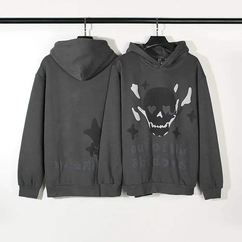 Retro skull hoodie